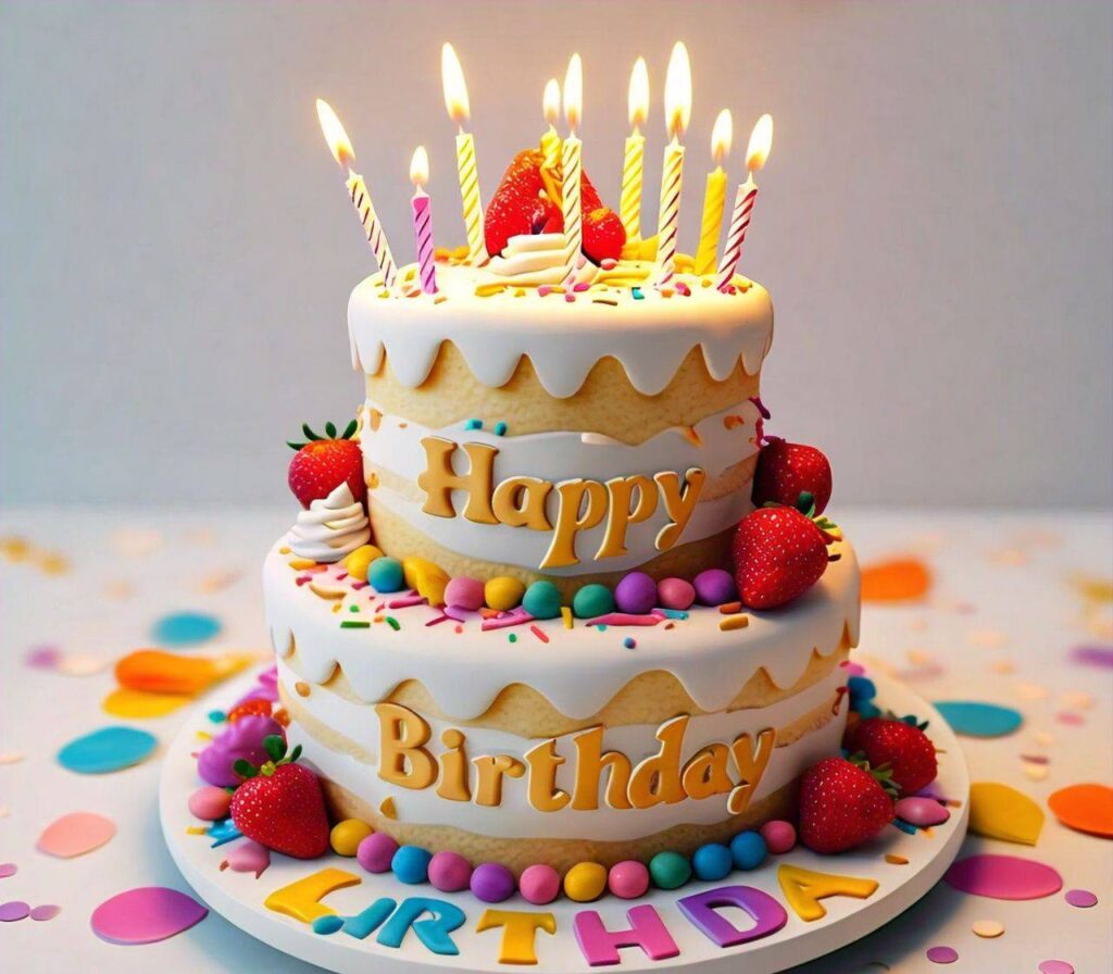 Lovely Happy Birthday Cake Images