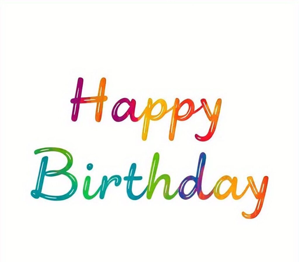 Happy Birthday Images for WhatsApp​ text