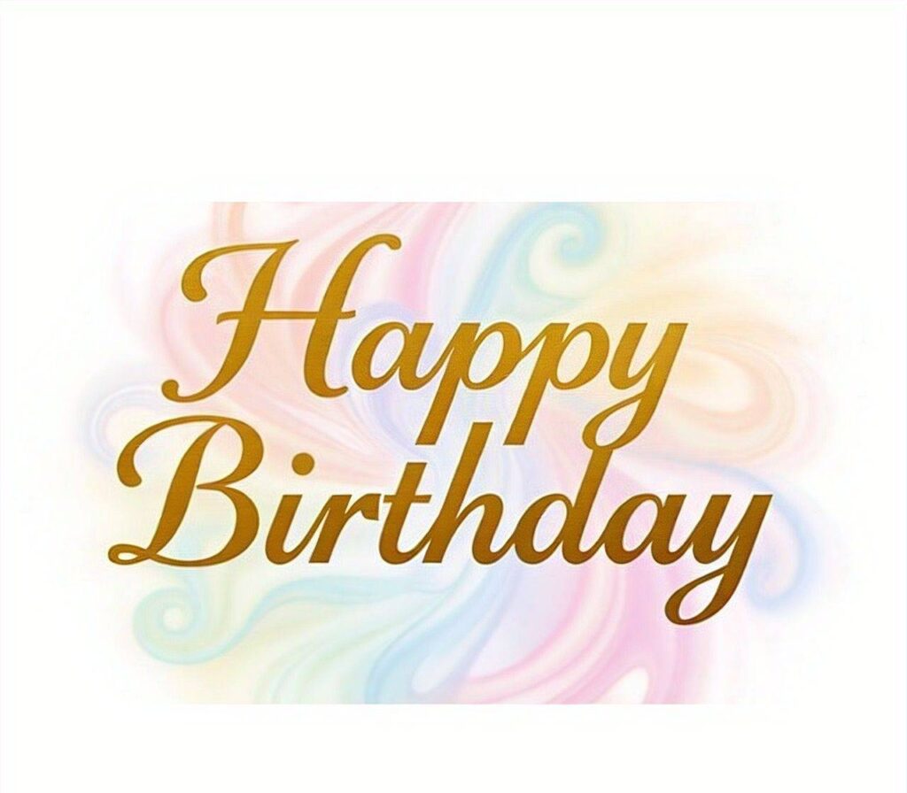 Happy Birthday Images free Download text