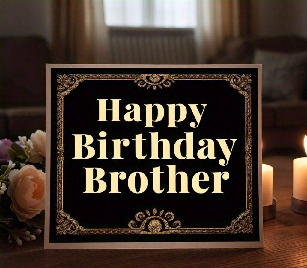 Happy Birthday Brother