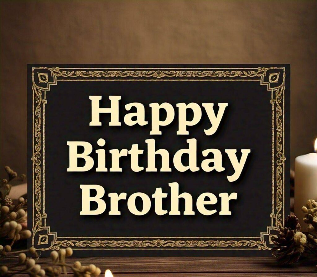 Happy Birthday Brother