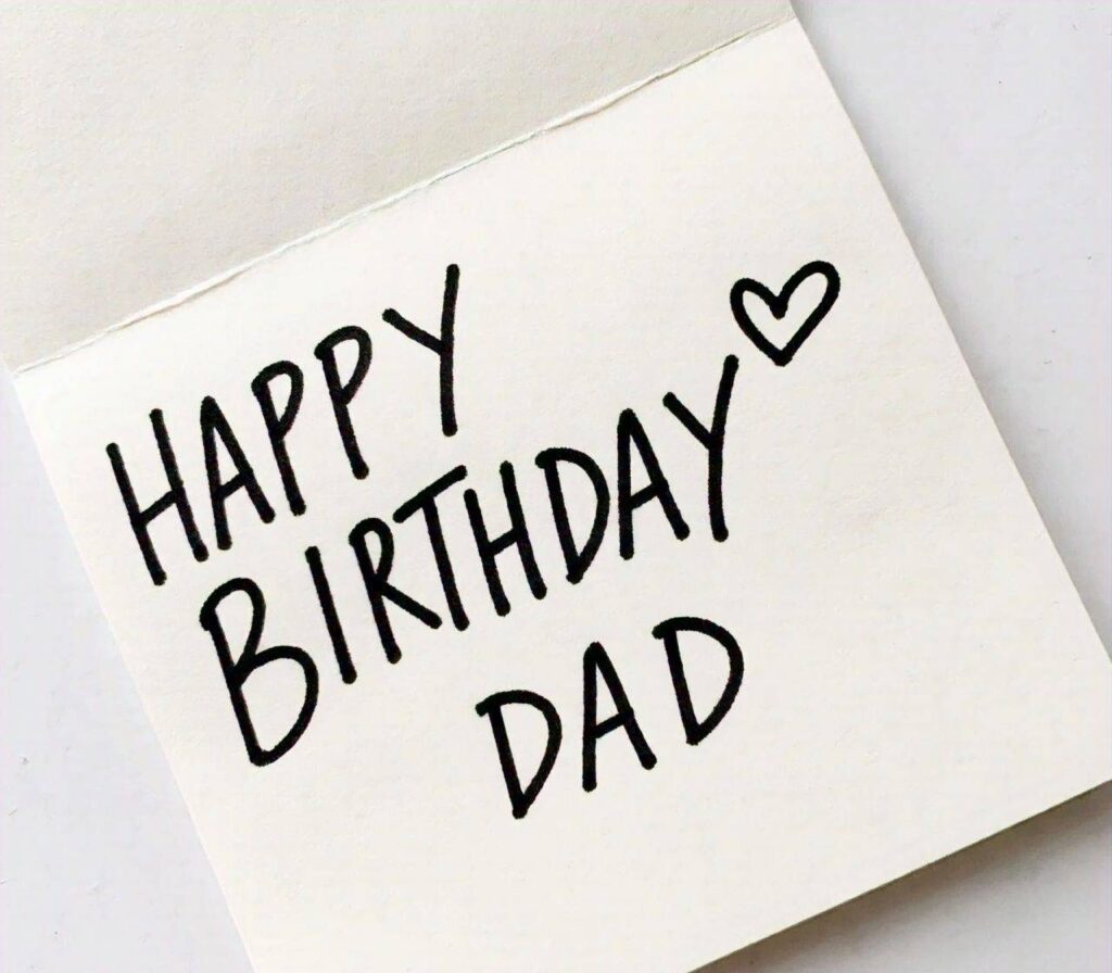 Happy Birthday Dad wishes