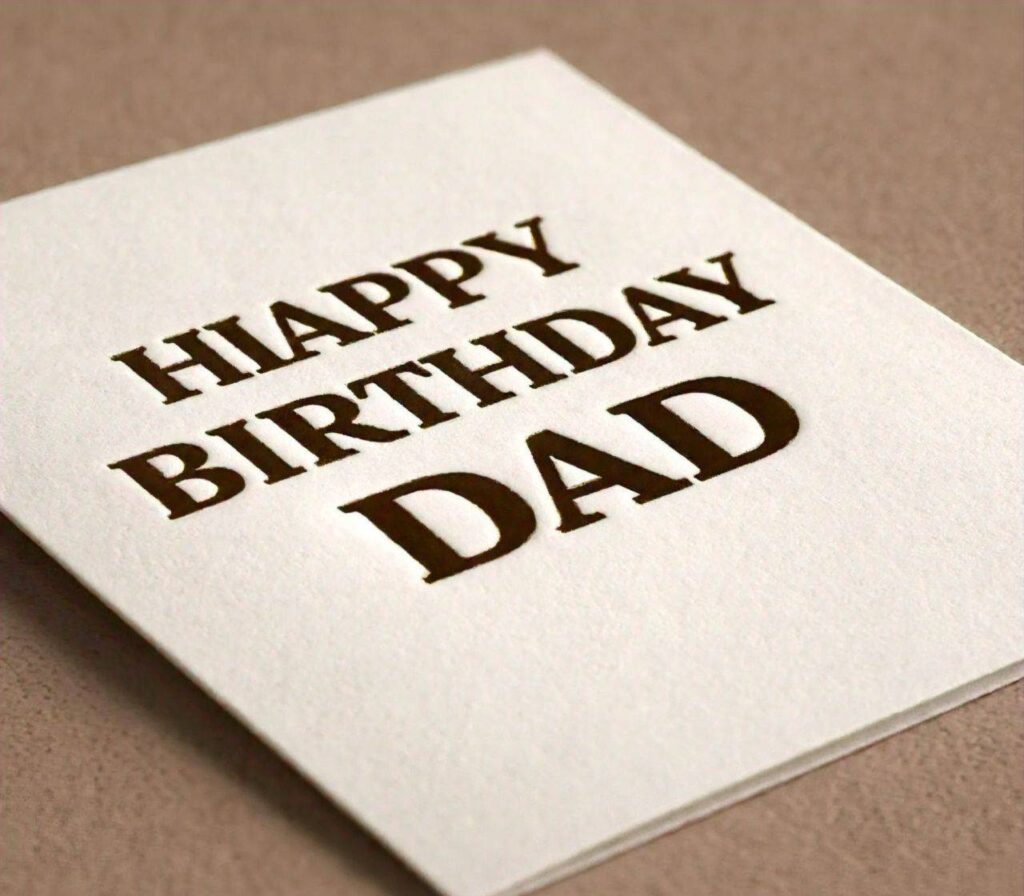 Happy Birthday Dad