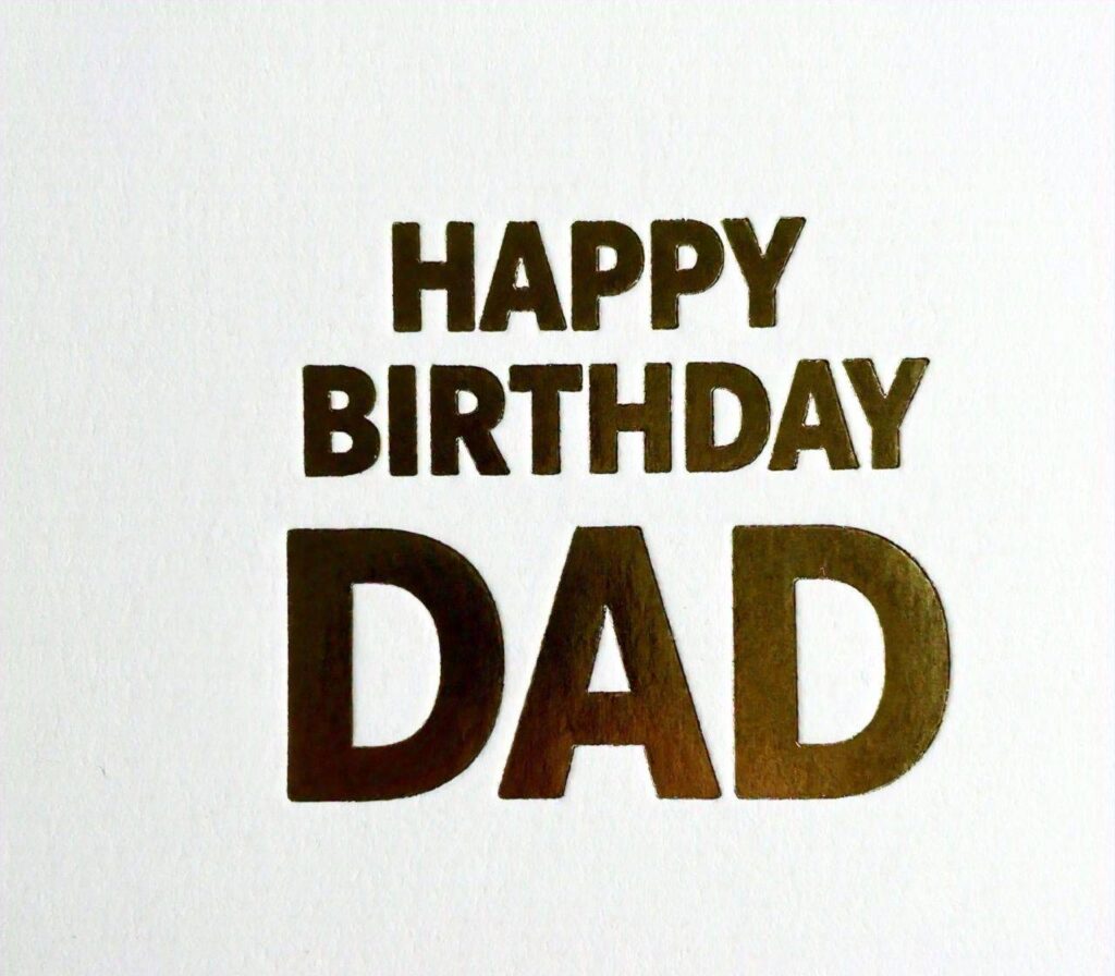 Happy Birthday Dad