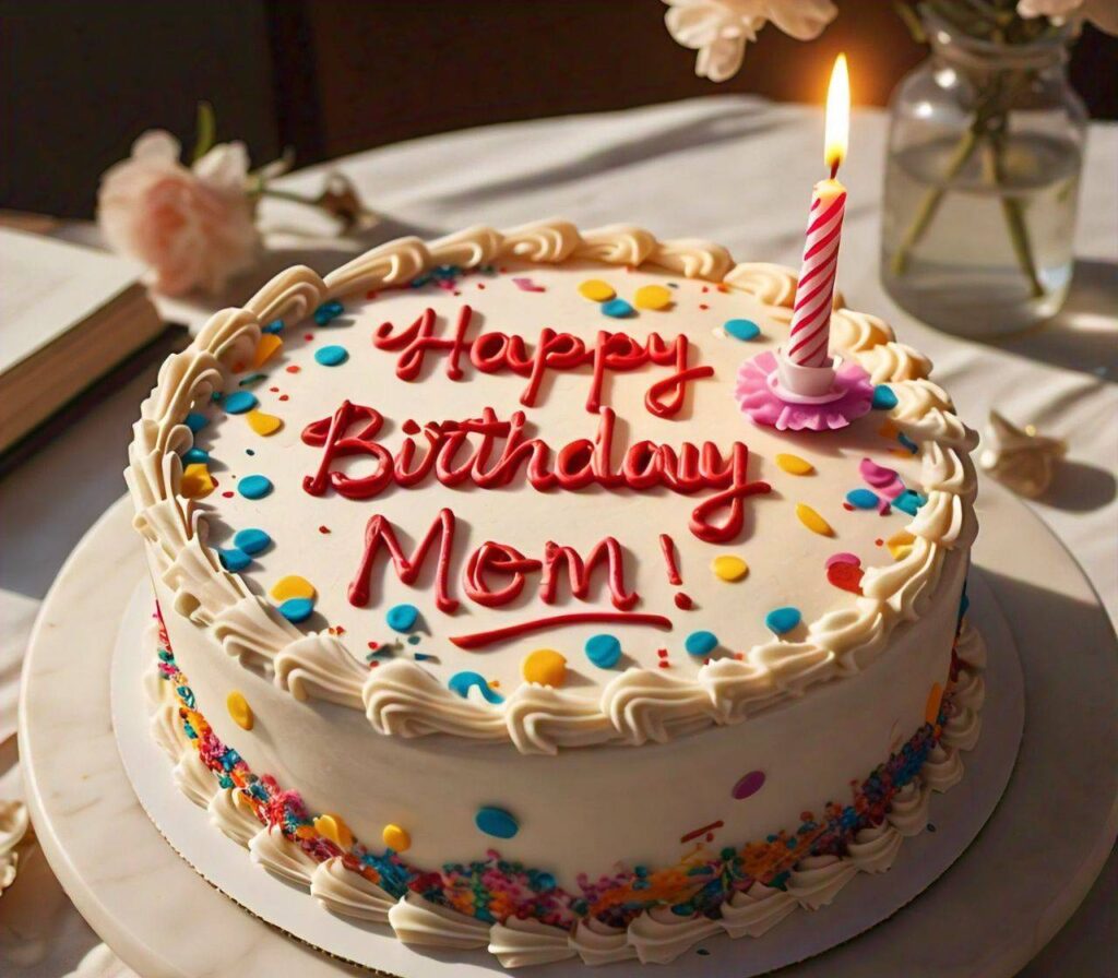 Happy Birthday Mom Cake