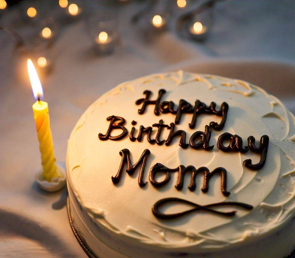 Happy Birthday Mom form daughter