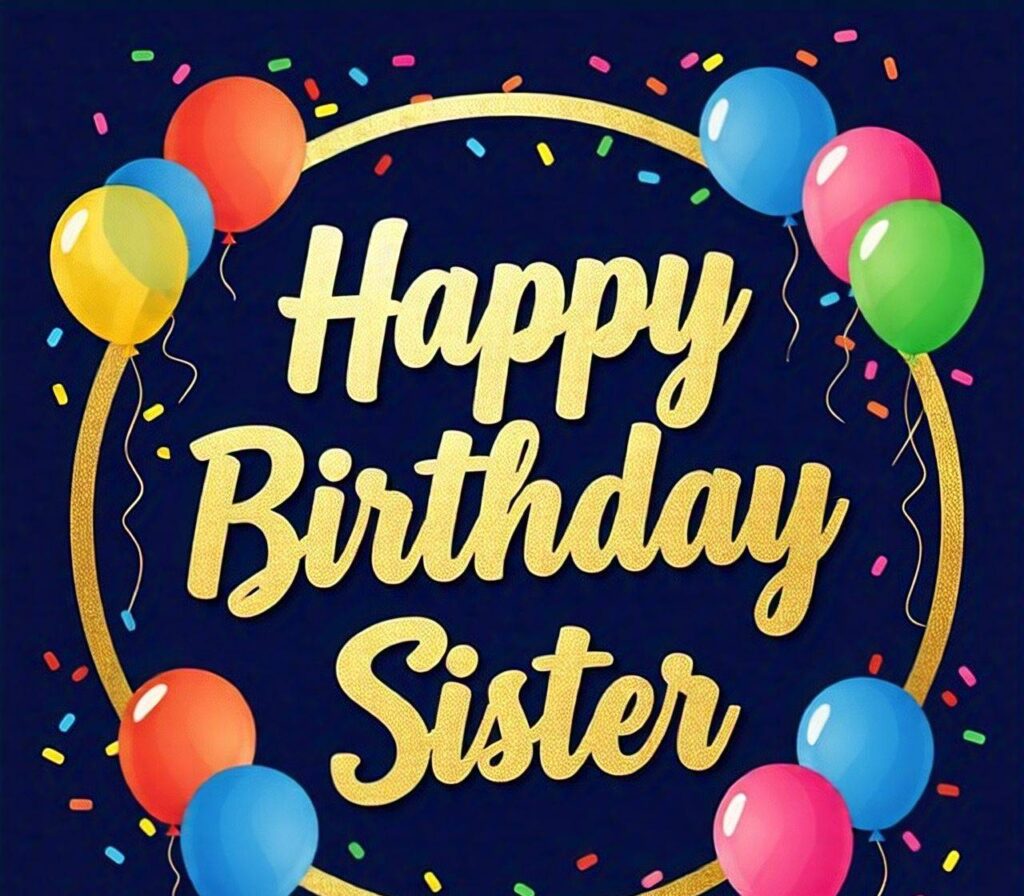 Happy Birthday Sister wishes from little brother