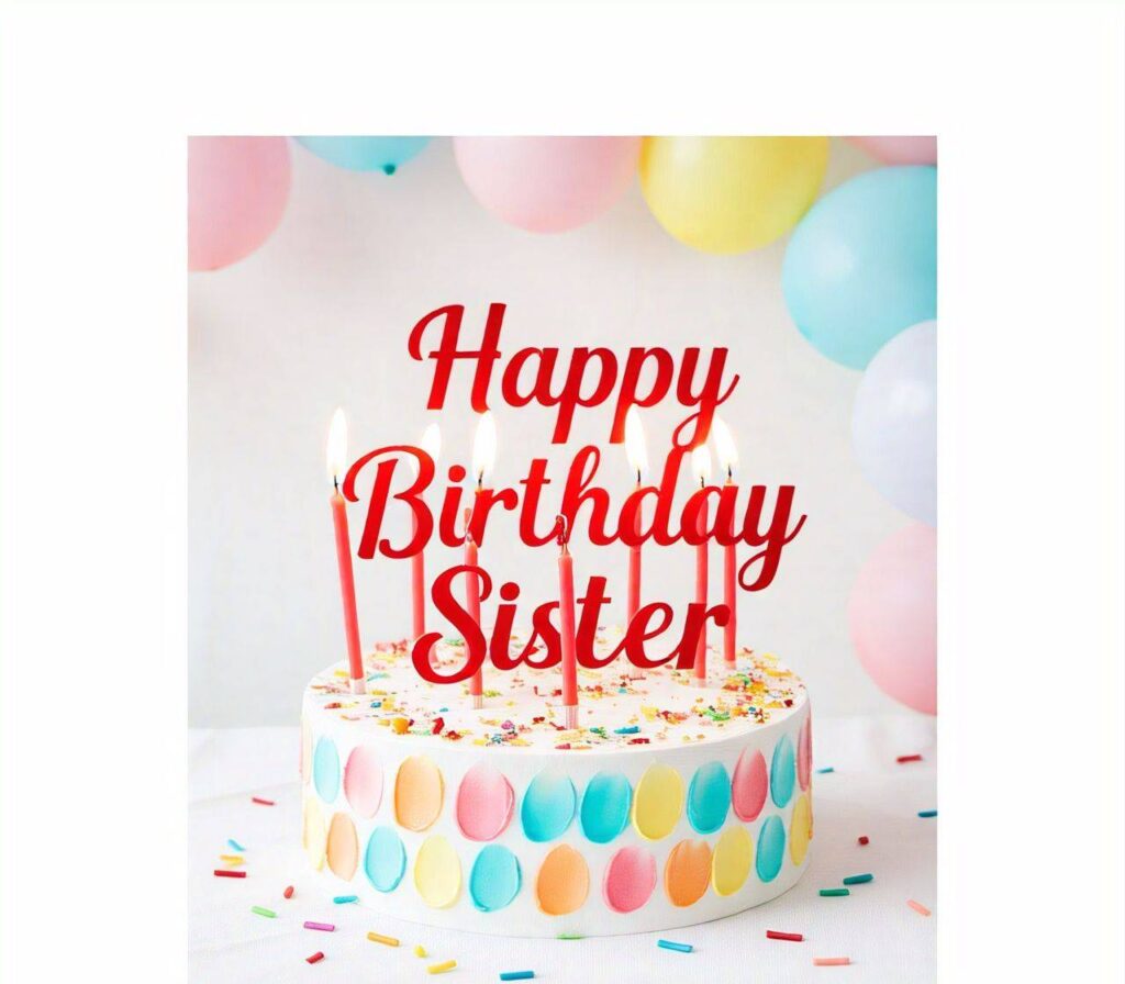 Happy Birthday Sister