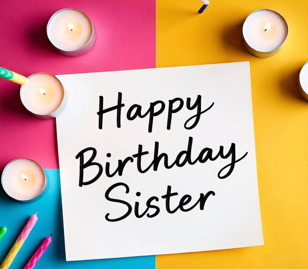 Happy Birthday Sister