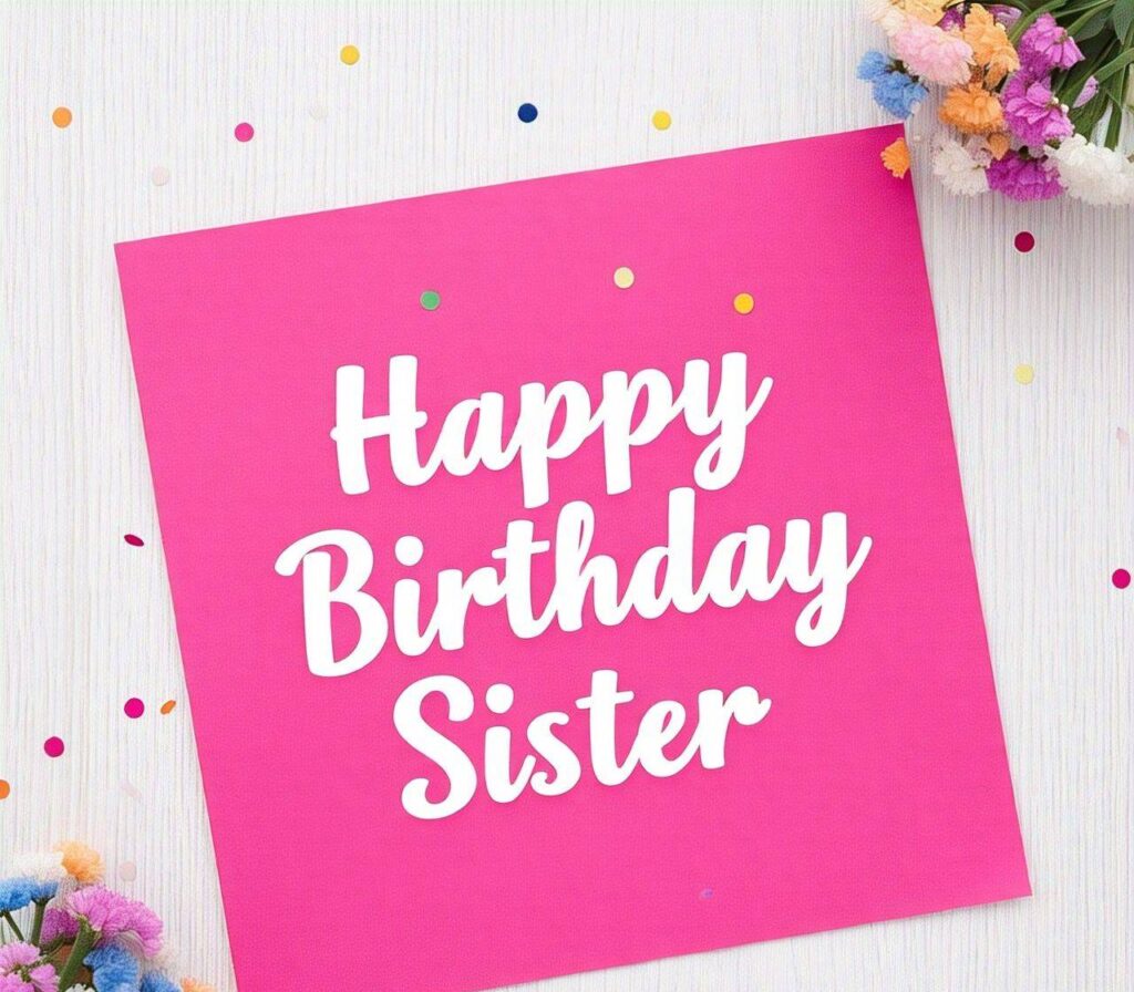 Happy Birthday Sister