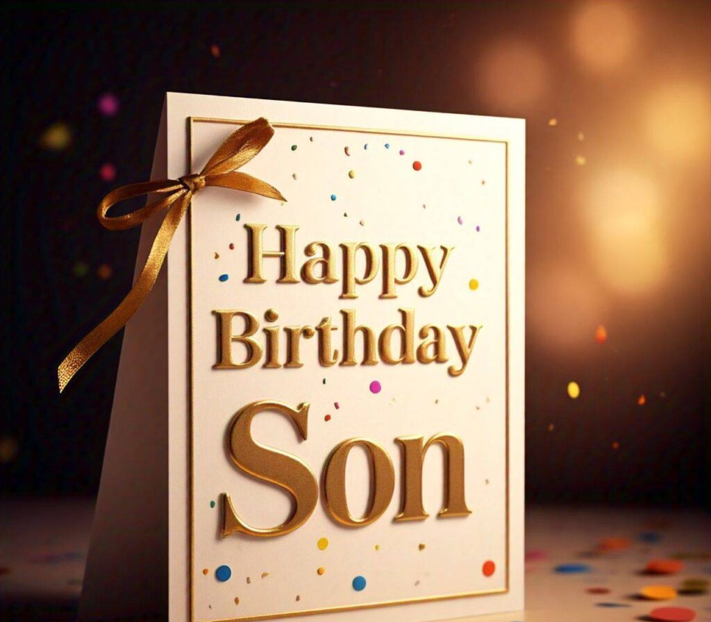 Happy Birthday Son