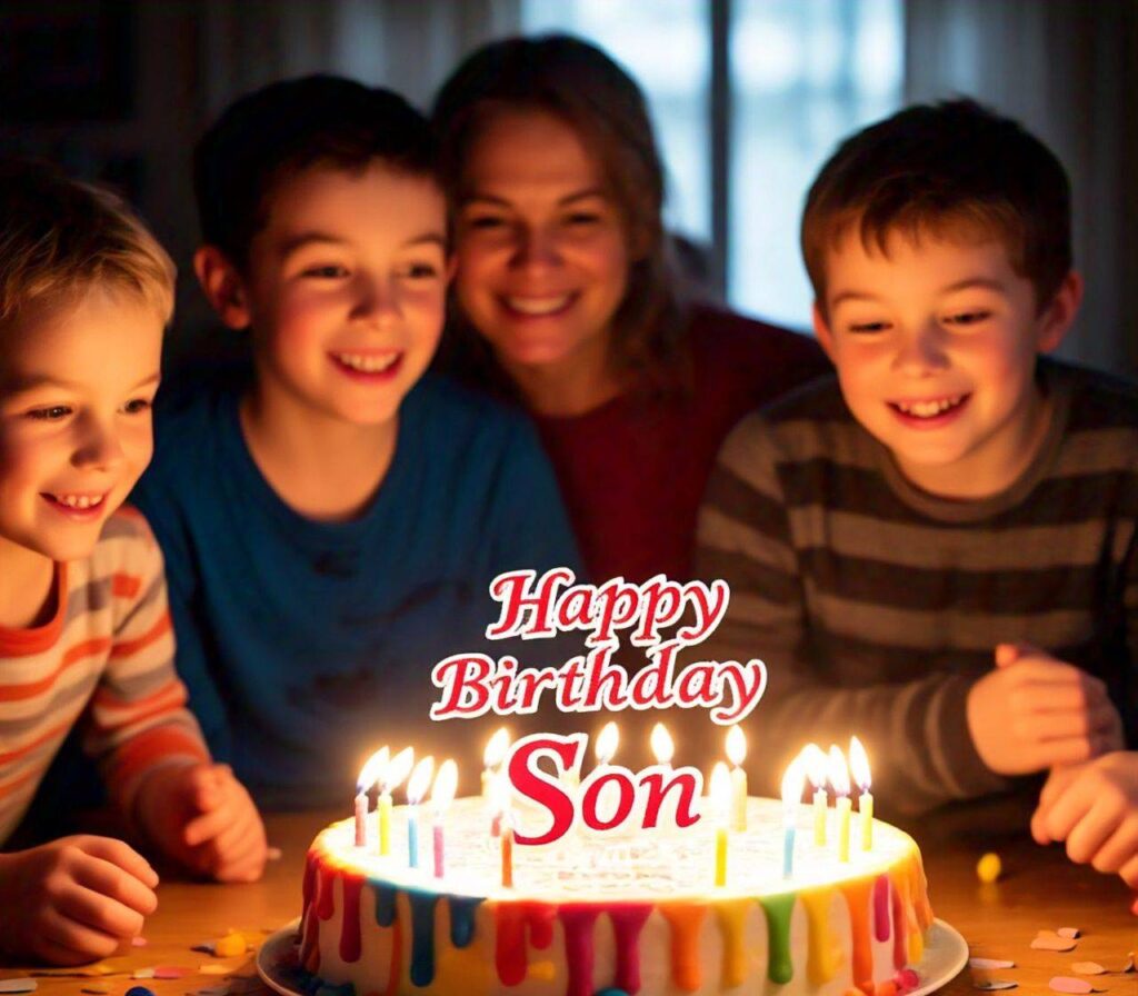 Wishing Happy Birthday Son