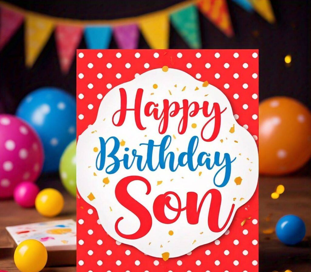 Happy Birthday Son